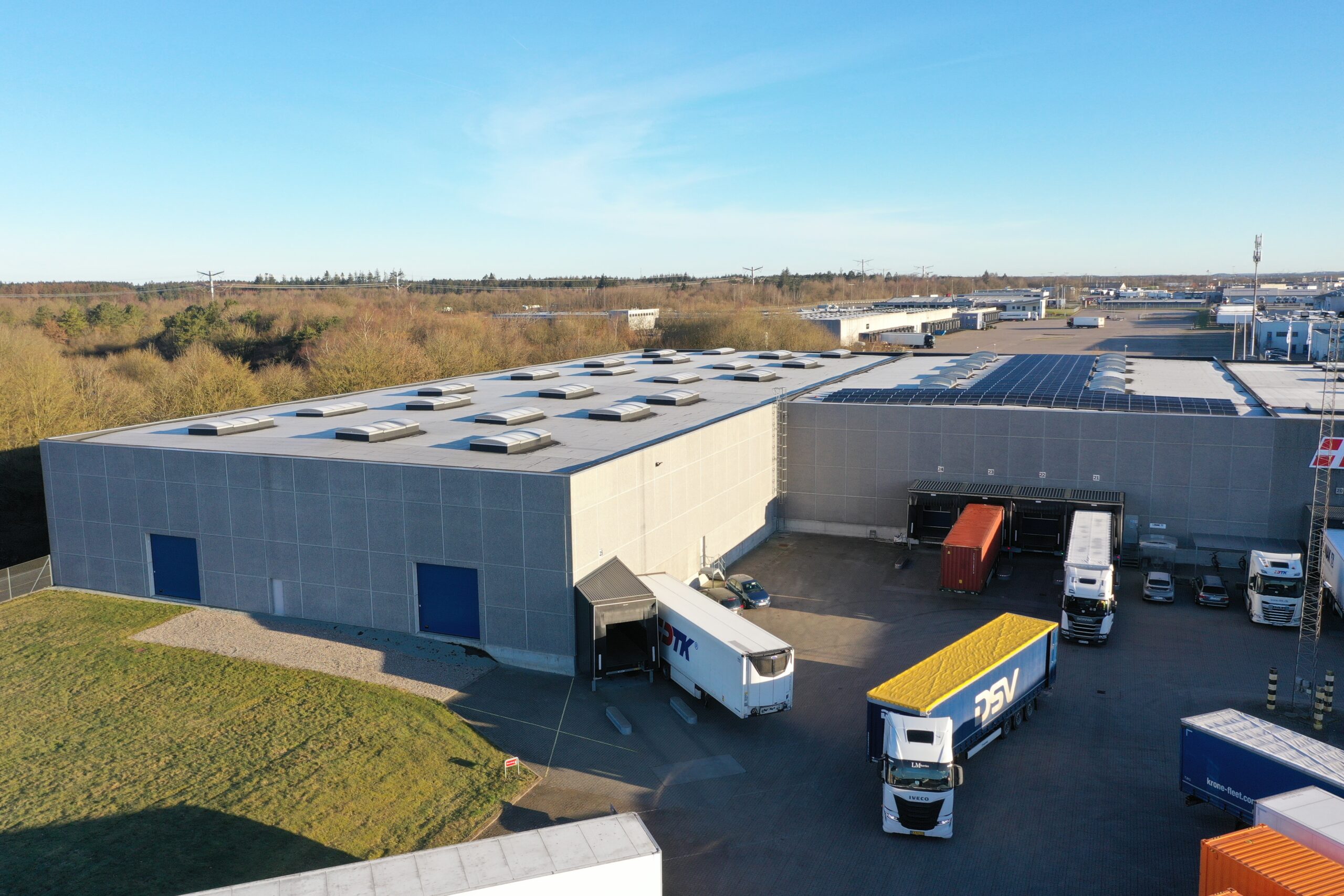 Ny lagerbygning – DTK